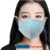 CRE8TION-Three Layer Fabric Face Mask Light Blue 2/Pack